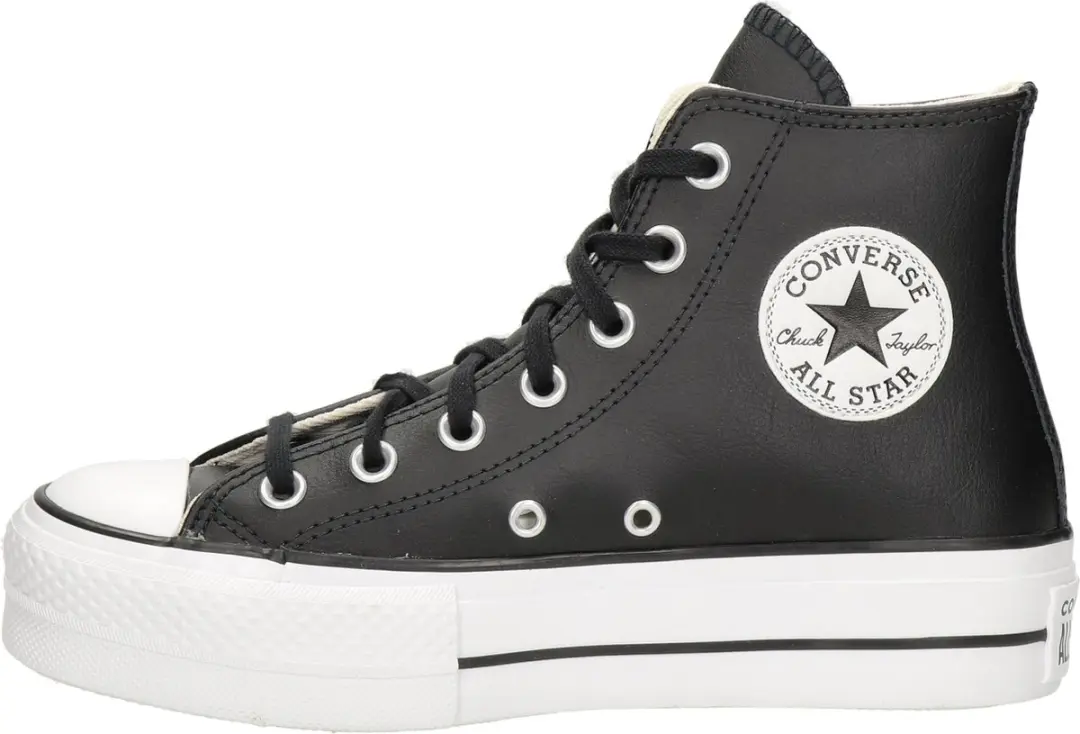 Converse Chuck Taylor All Star Lift Hi Hoge Sneakers - Zwart - afbeelding 2 van 6