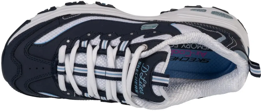 Skechers D'Lites Biggest Fan Sneakers - Marineblauw 36.5 - afbeelding 4 van 6
