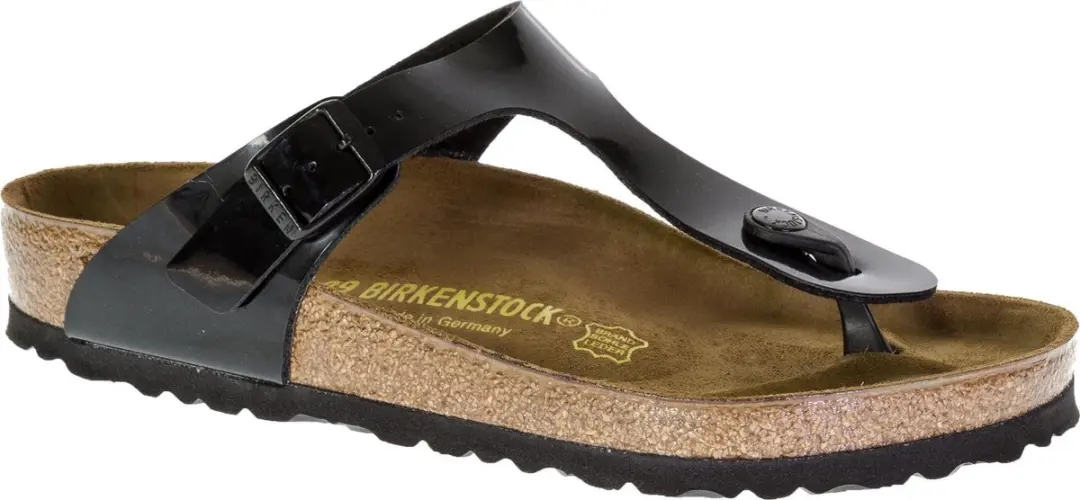 Birkenstock Gizeh Slippers - Black Patent - 38 - afbeelding 3 van 6