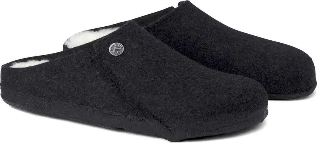 Birkenstock Zermatt Filz Shearling Pantoffels - Antraciet - afbeelding 5 van 6