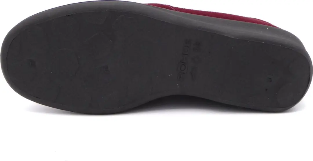 Rohde Dames Pantoffel 2516-41 - Donkerrood - Maat 37