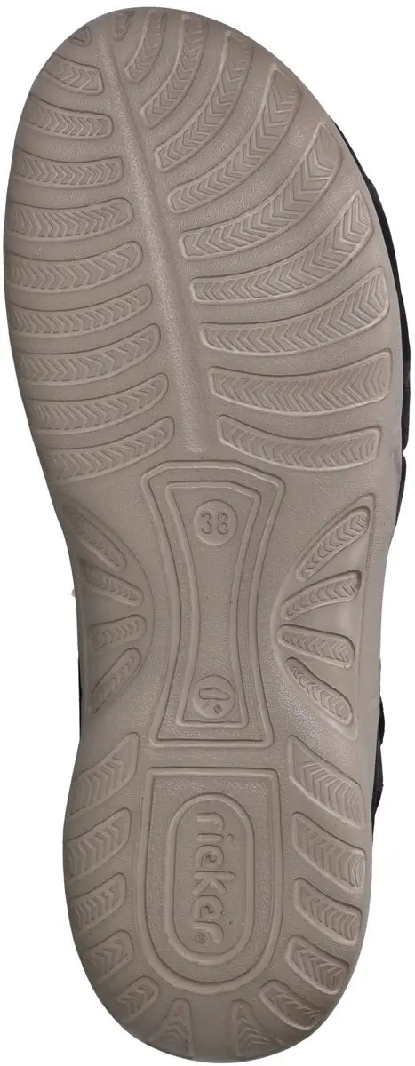 Rieker Sandalen F zwart Synthetisch - Maat 42