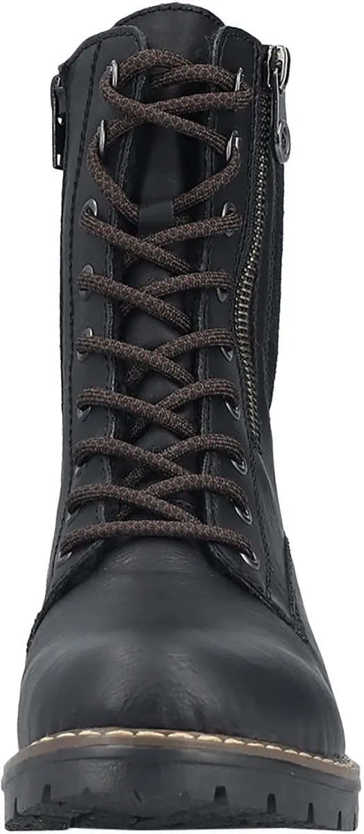 Rieker Veterboots - Dames - Zwart - Maat:37 - afbeelding 5 van 6