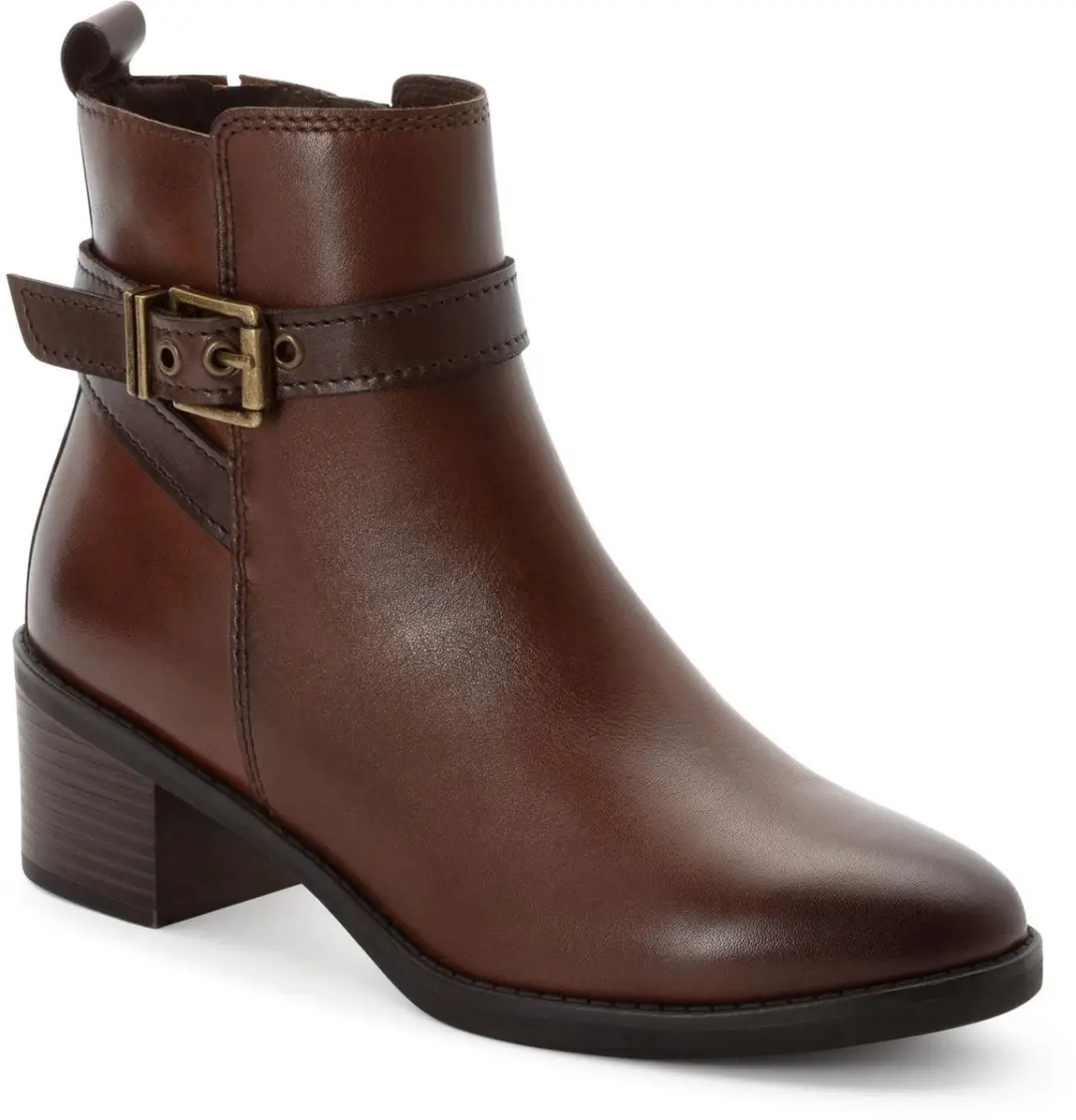 Marco Tozzi Dames Enkellaarsje 2-25330-45 375 F-breedte Maat: 41 EU
