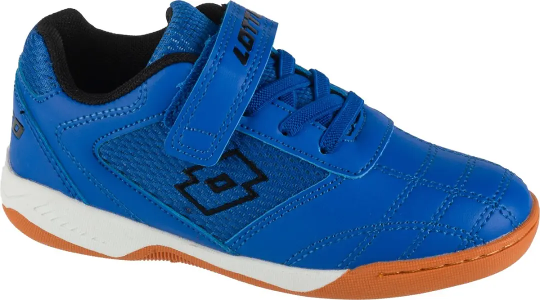 Lotto Shoes WHIZER K lage kindersneaker 2600120K blauw/zwart