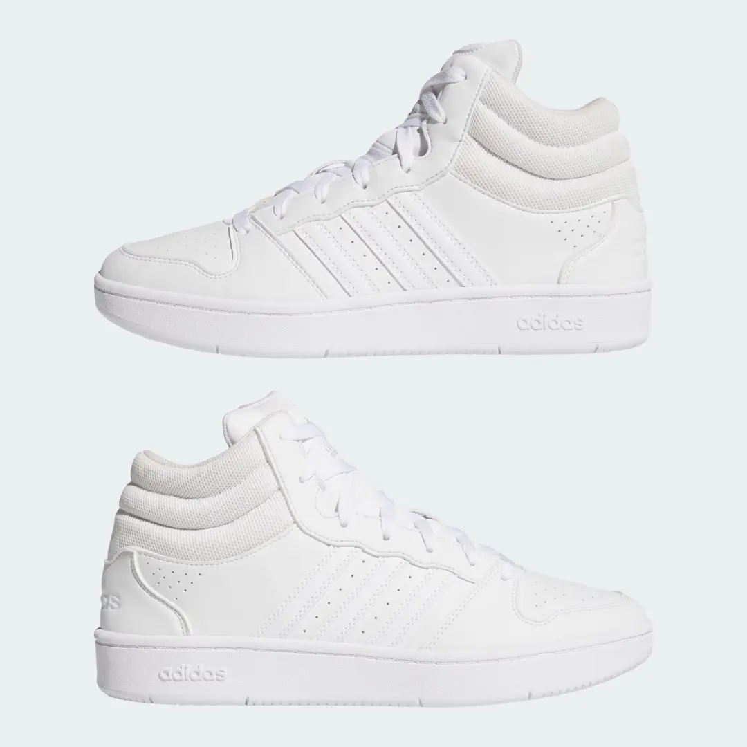 Adidas Hoops Mid Classic ONQ40 Schoenen - Wit - afbeelding 5 van 6