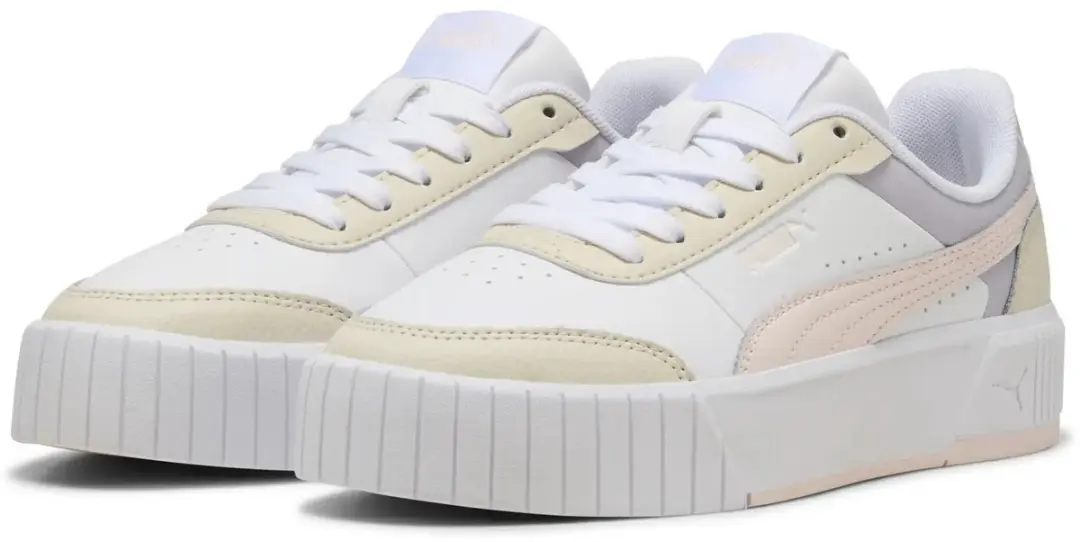 PUMA Carina Mia Damestrainers 39 - Wit - afbeelding 2 van 6