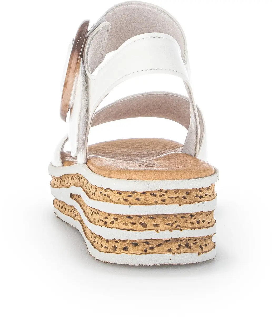 Gabor 550.2 Sandalen - Wit - Maat 40,5 - afbeelding 2 van 6