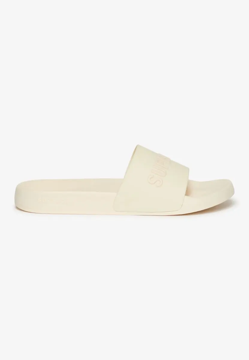 Superdry Vegan Badslippers Dames WF310216A - Rice White - afbeelding 5 van 6