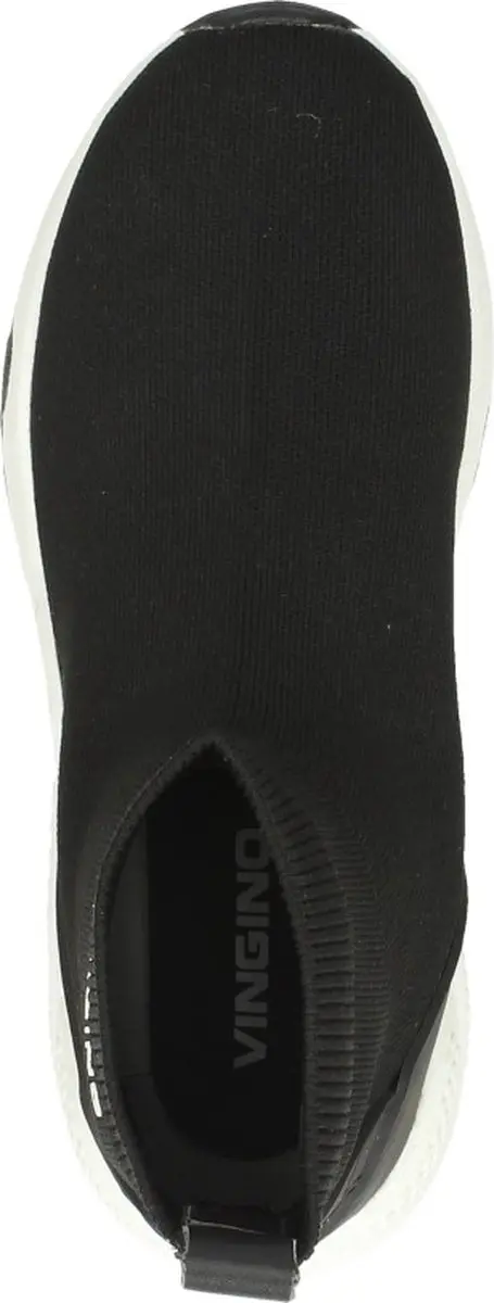 Vingino Gino Hoge sneakers - Jongens - Zwart - Maat 31 - afbeelding 5 van 6