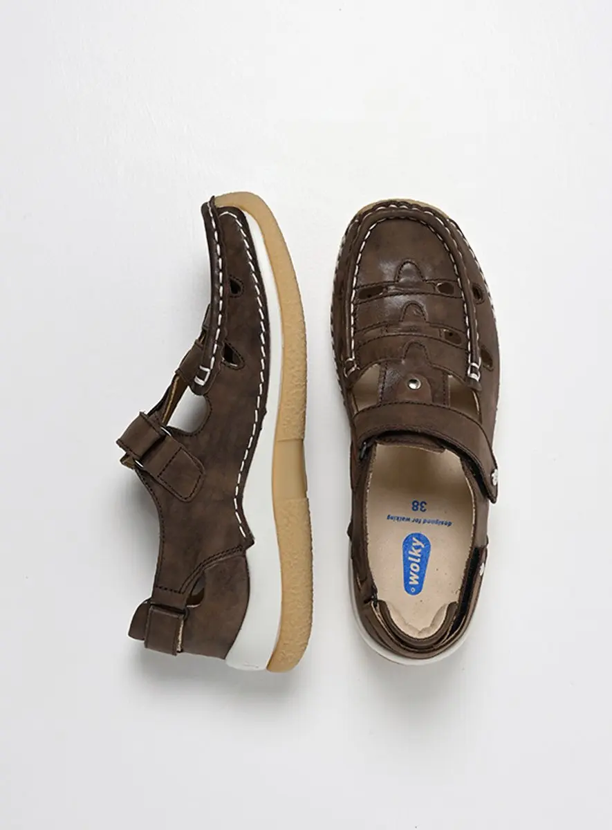 Wolky Dames Esperanza Comfortschoenen - Bruin - afbeelding 4 van 6