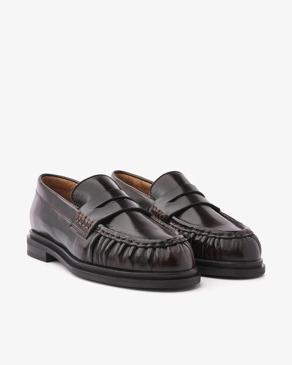 Via Vai Fae Sarah Loafers - Leer - Bruin - Maat 38,5 - afbeelding 2 van 6