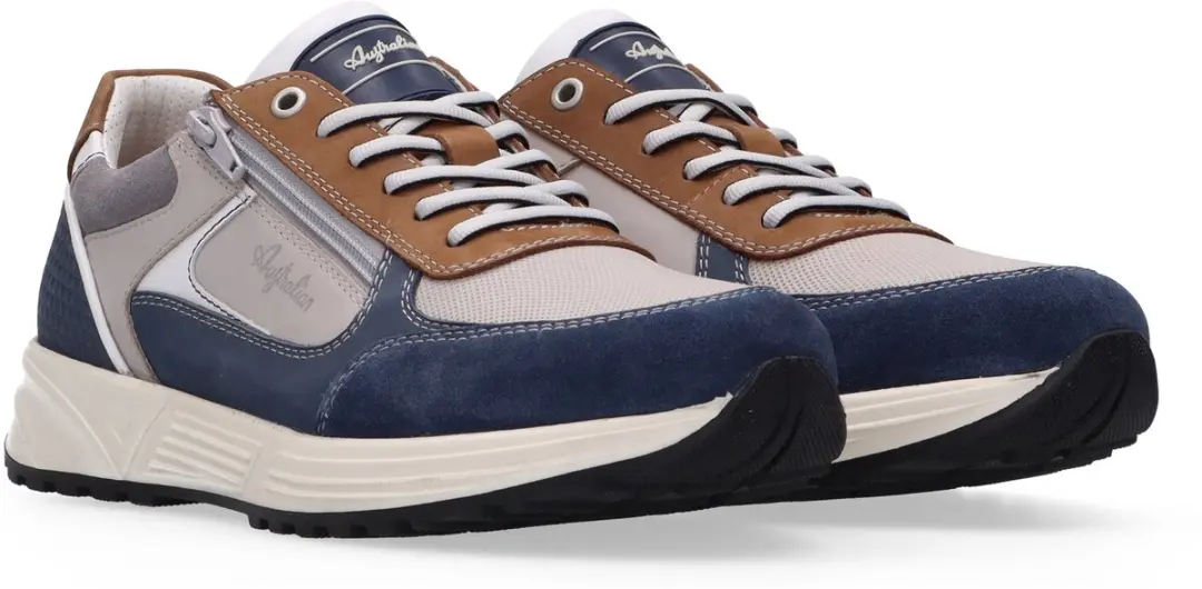 Australian Hawker Sneakers - Heren - Blauw - Maat 46 - afbeelding 4 van 6