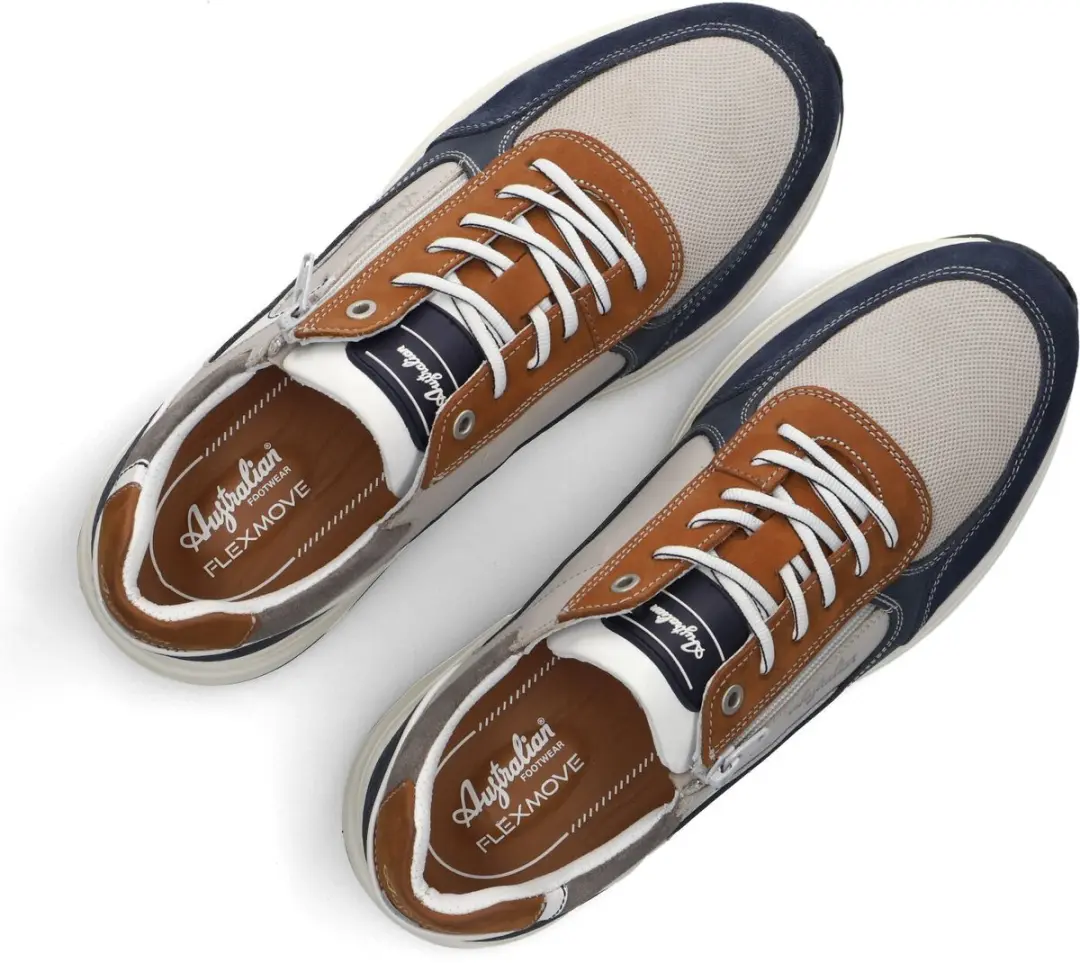 Australian Hawker Sneakers - Heren - Blauw - Maat 46 - afbeelding 6 van 6