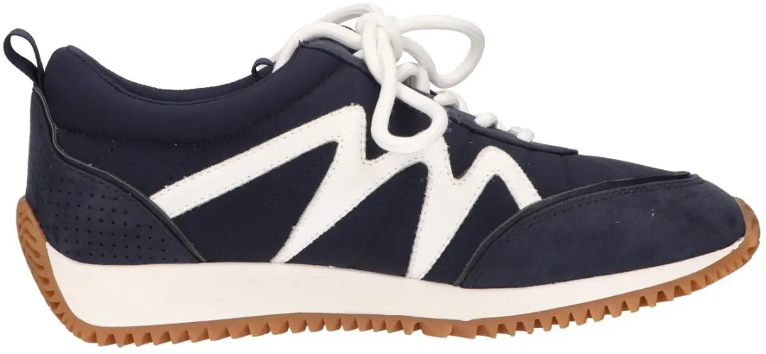 La Strada Sneaker Donkerblauw Textiel