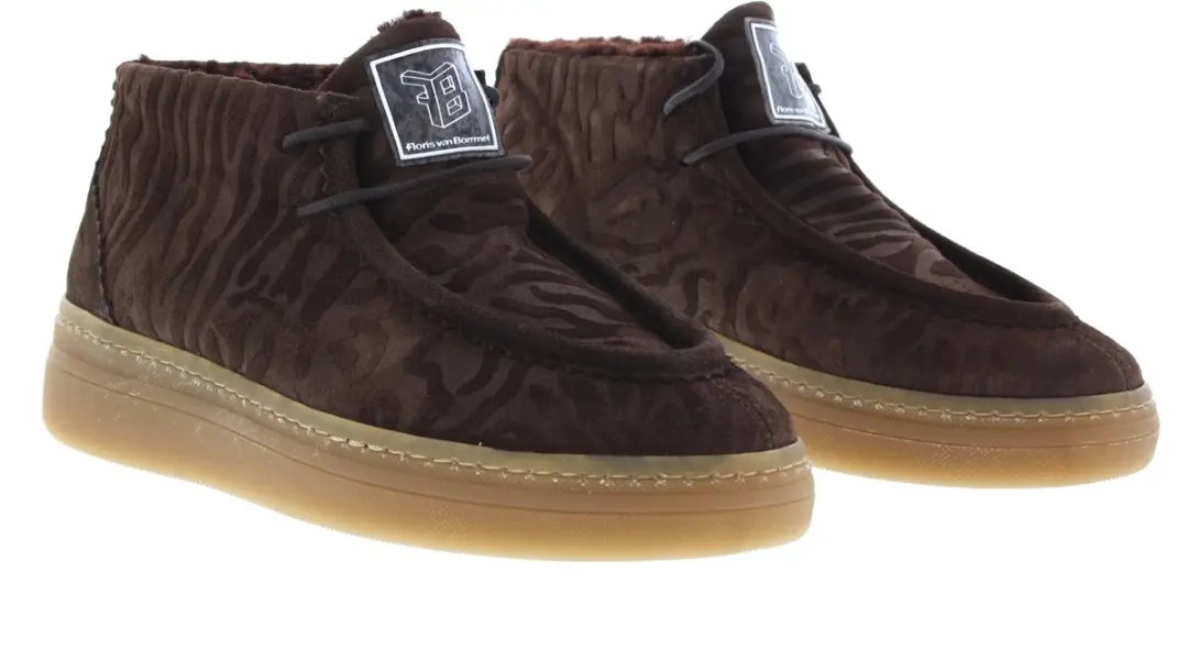 Dames Veterschoenen Floris Van Bommel Fygi 03.00 Darkbrown Donkerbruin - Maat 41 - afbeelding 6 van 6