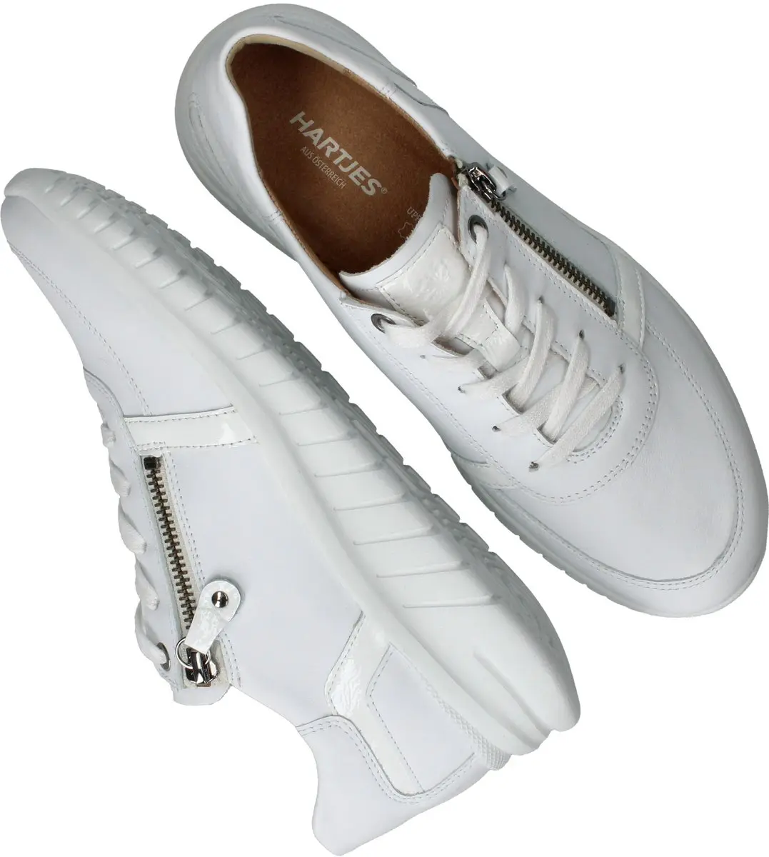 Hartjes Wave Dames Sneakers - Wit - Maat 38,5 - afbeelding 6 van 6