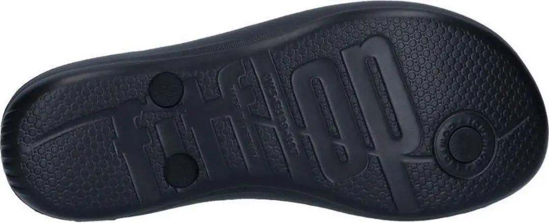 FitFlop Iqushion Ergonomic Flip-Flops TPU Dames Slippers - Zwart - afbeelding 6 van 6