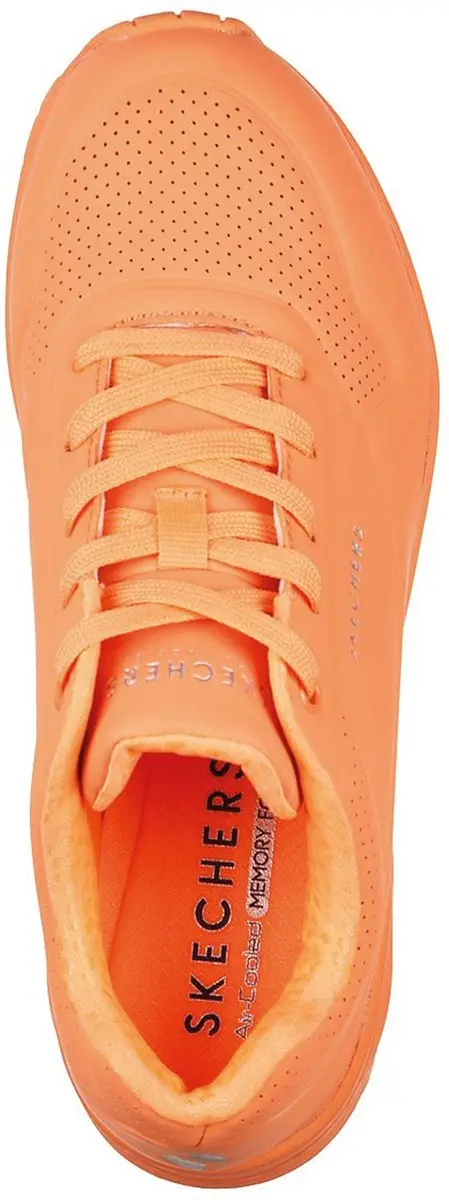 Skechers Uno Night Shades Sneaker - 37 - Oranje - afbeelding 5 van 6