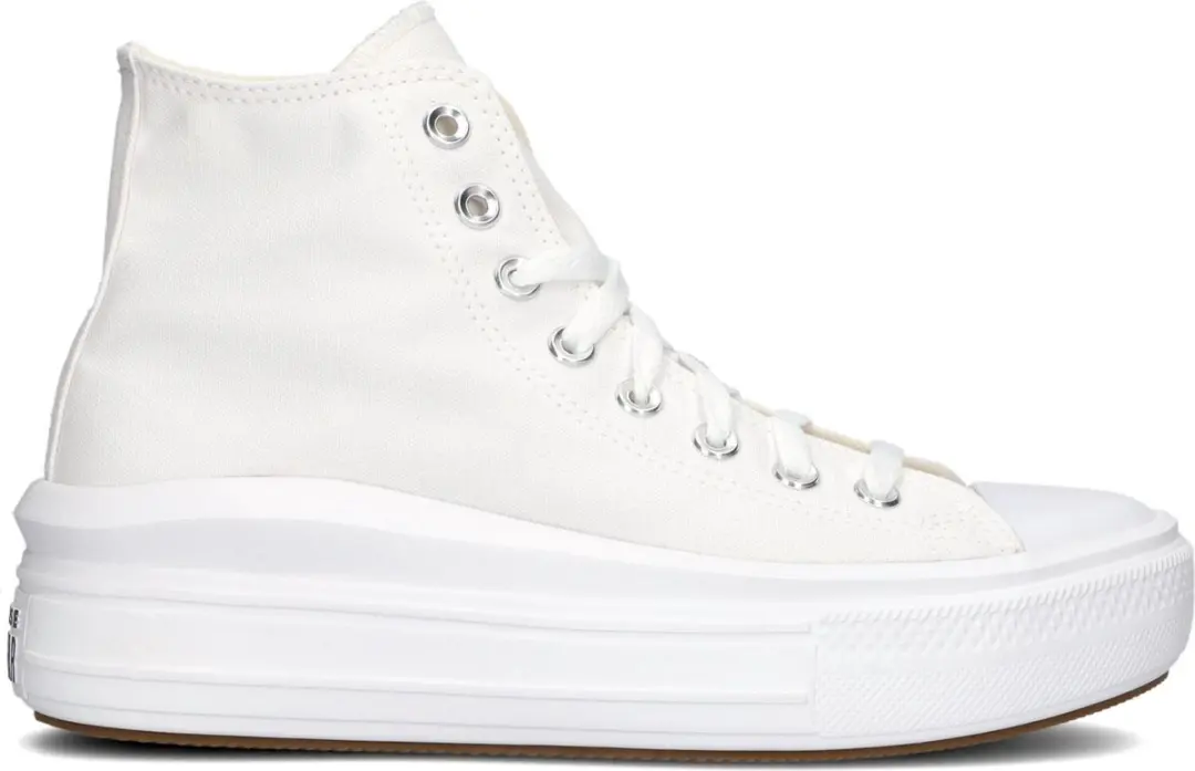 Converse Chuck Taylor All Star Move Hoge Sneakers 39.5 - Wit - afbeelding 6 van 6