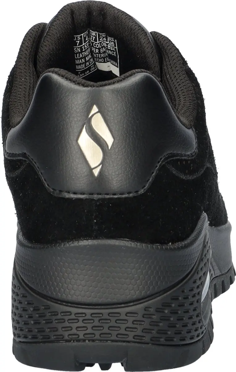 Skechers Uno Rugged Dames Sneakers - Zwart - afbeelding 6 van 6