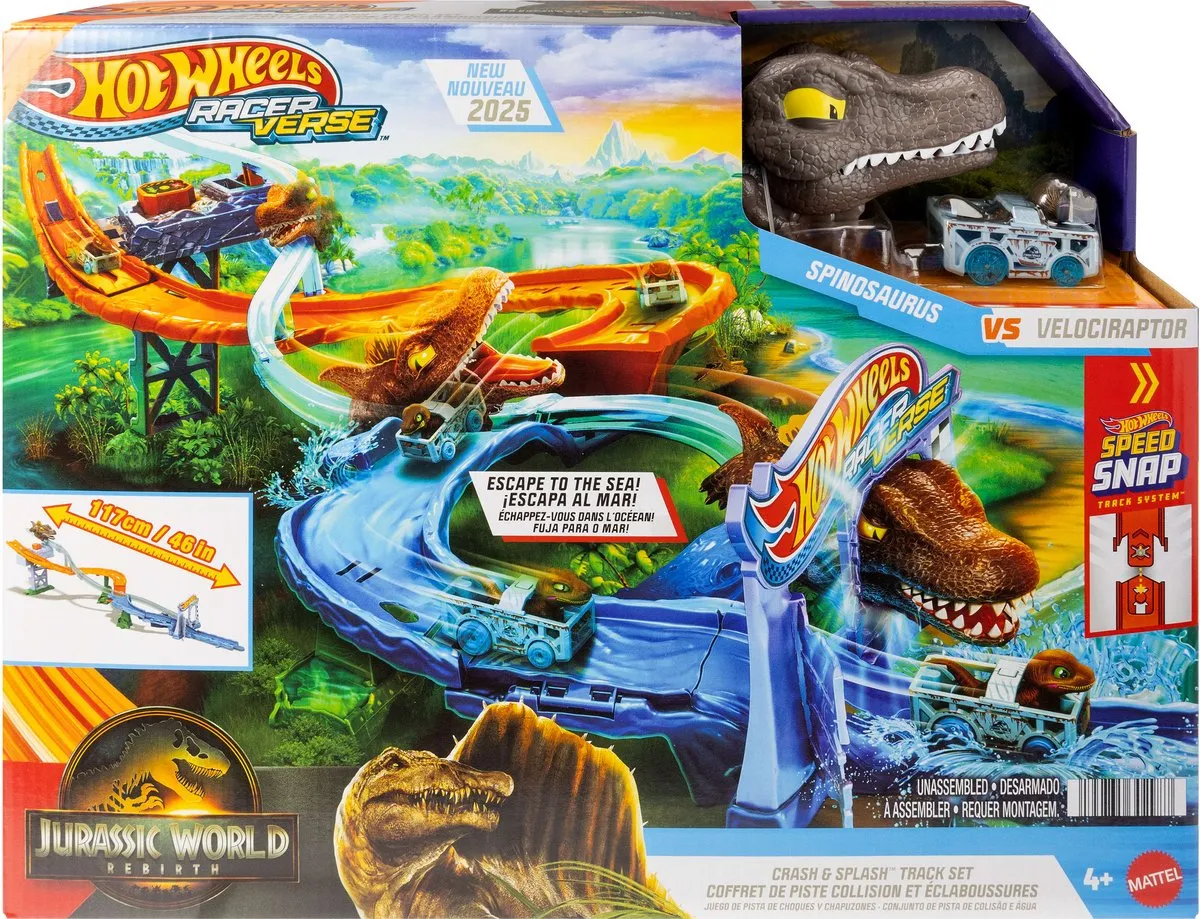 Hot Wheels Jurassic World Crash & Splash Cluedo - JFP32