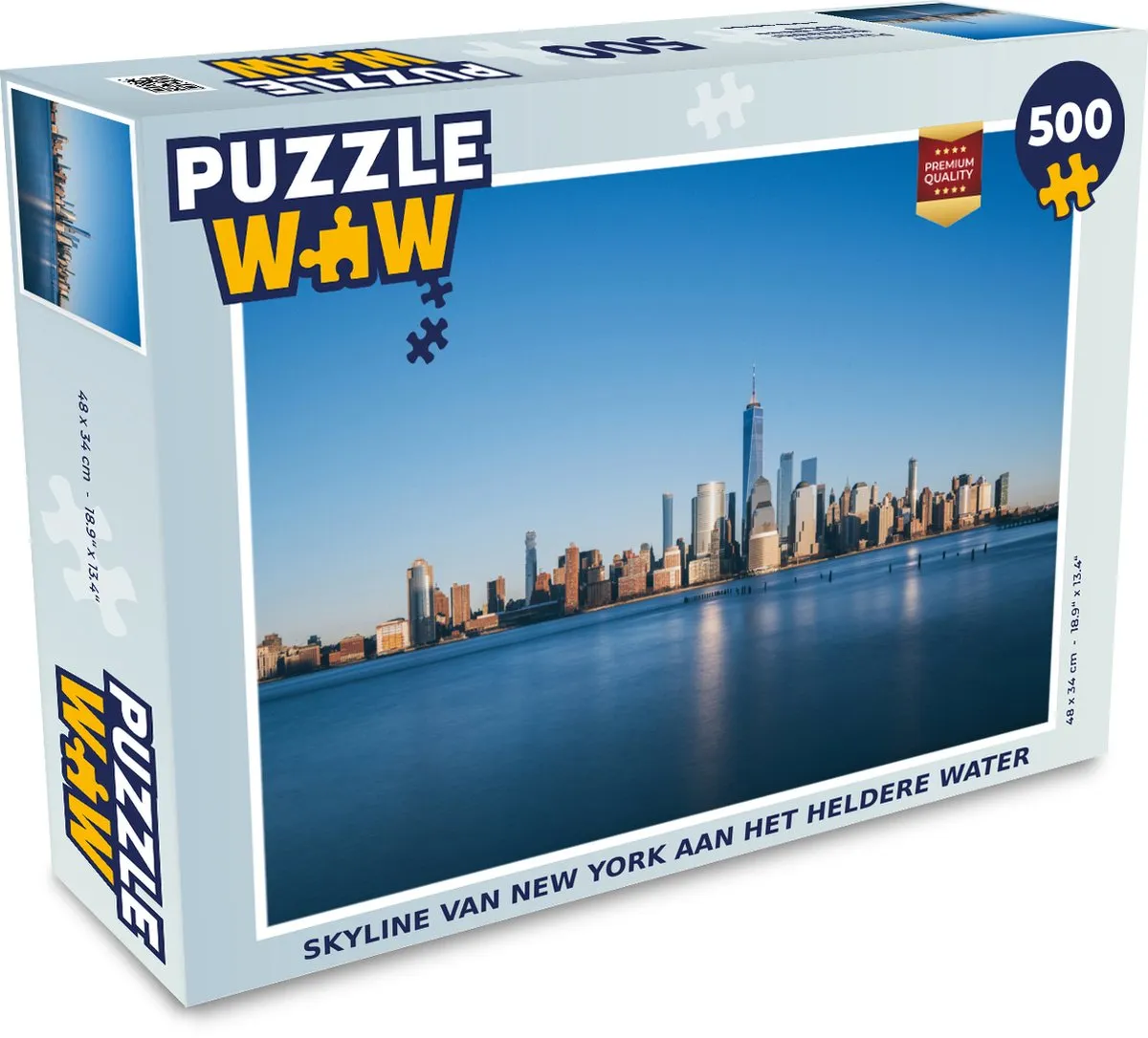 PuzzleWow New York Skyline Legpuzzel 500 Stuks