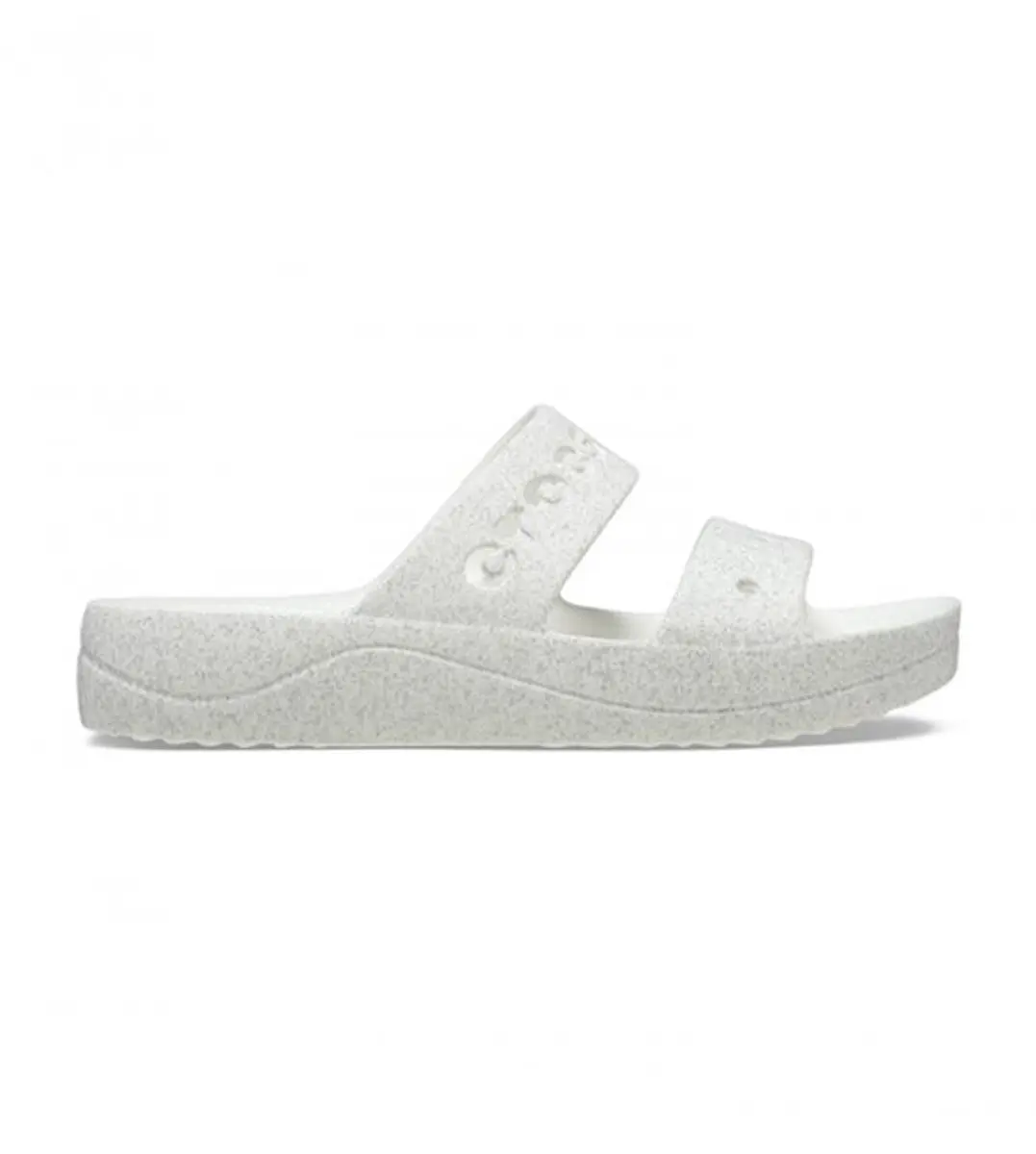 Crocs Baya Platform Glitter Sandal Wit Maat 37/38 US W7