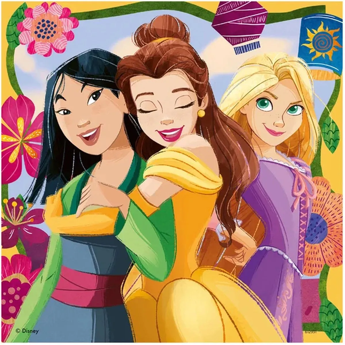 Ravensburger Disney Princess Drie Puzzels 147 Stuks - 200 Stuks