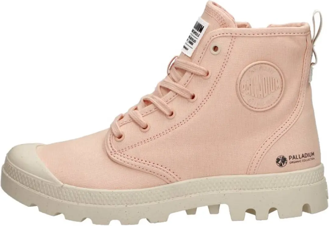 Palladium PAMPA HI ZIP ORGANIC - Half-hoge schoenen - Kleur: Oranje - Maat: 38 - afbeelding 2 van 6