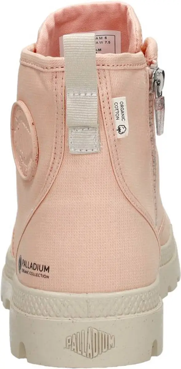 Palladium PAMPA HI ZIP ORGANIC - Half-hoge schoenen - Kleur: Oranje - Maat: 38 - afbeelding 6 van 6