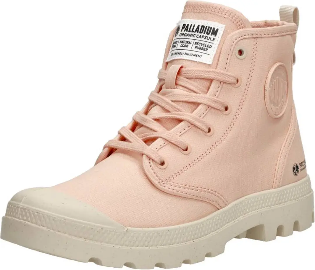 Palladium PAMPA HI ZIP ORGANIC - Half-hoge schoenen - Kleur: Oranje - Maat: 38 - afbeelding 4 van 6