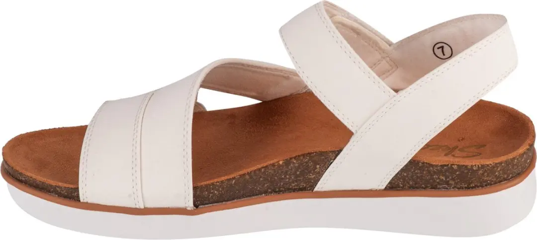 Skechers Lifted Comfort 163252-WHT Sandalen - Wit - afbeelding 6 van 6
