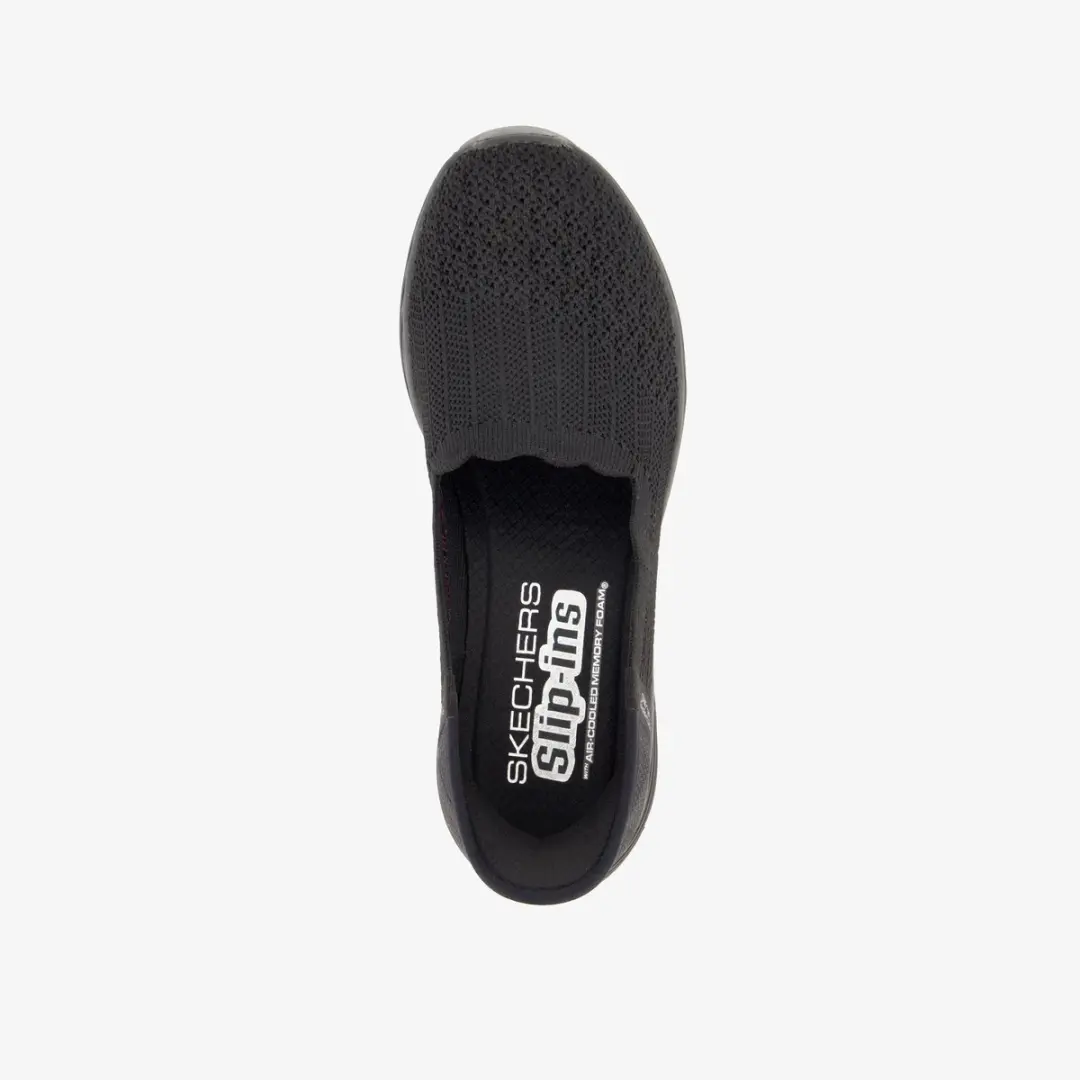 Skechers Seager Dames Instappers - Zwart - afbeelding 2 van 6