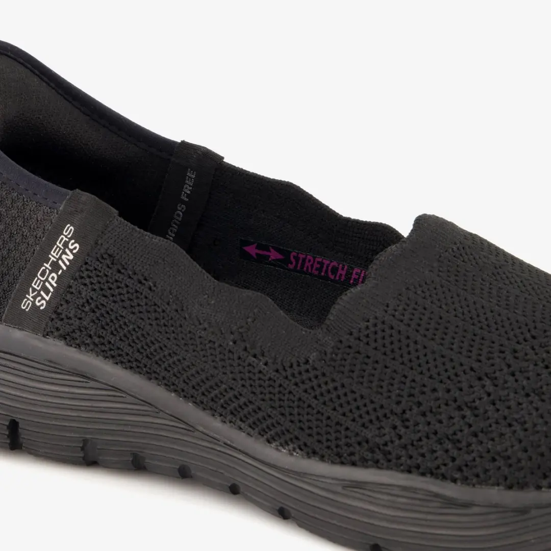 Skechers Seager Dames Instappers - Zwart - afbeelding 5 van 6