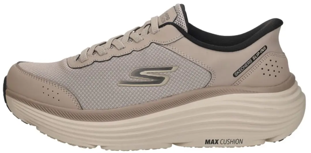 Skechers Slip-Ins Max Cushioning Sneakers Laag - Beige - afbeelding 2 van 6