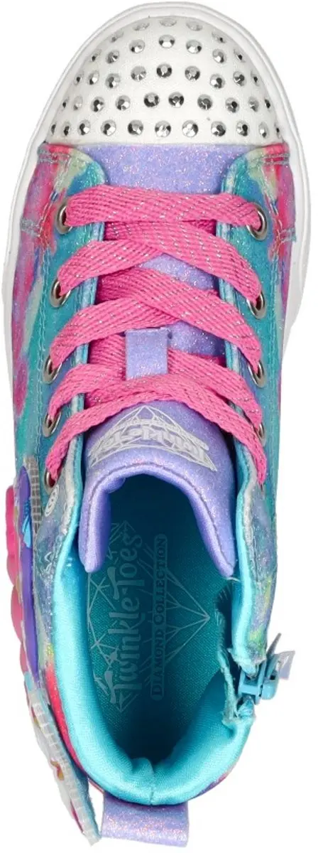Skechers Seashell Magic Mermaid Sea Meisjes Sneakers - afbeelding 5 van 6