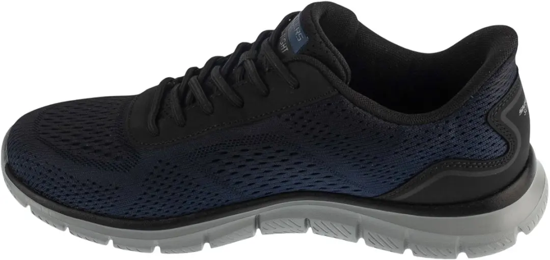 Skechers Track Revno Slip Ins Sneakers - Navy/Black - afbeelding 4 van 6