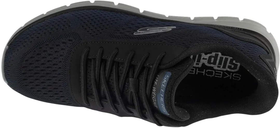 Skechers Track Revno Slip Ins Sneakers - Navy/Black - afbeelding 5 van 6