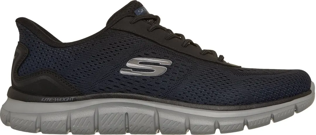 Skechers Track Revno Slip Ins Sneakers - Navy/Black - afbeelding 2 van 6