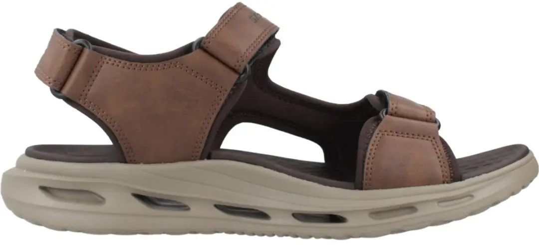 Skechers ORVAN SD - GAMBLE Heren Sandalen - Bruin - afbeelding 2 van 6