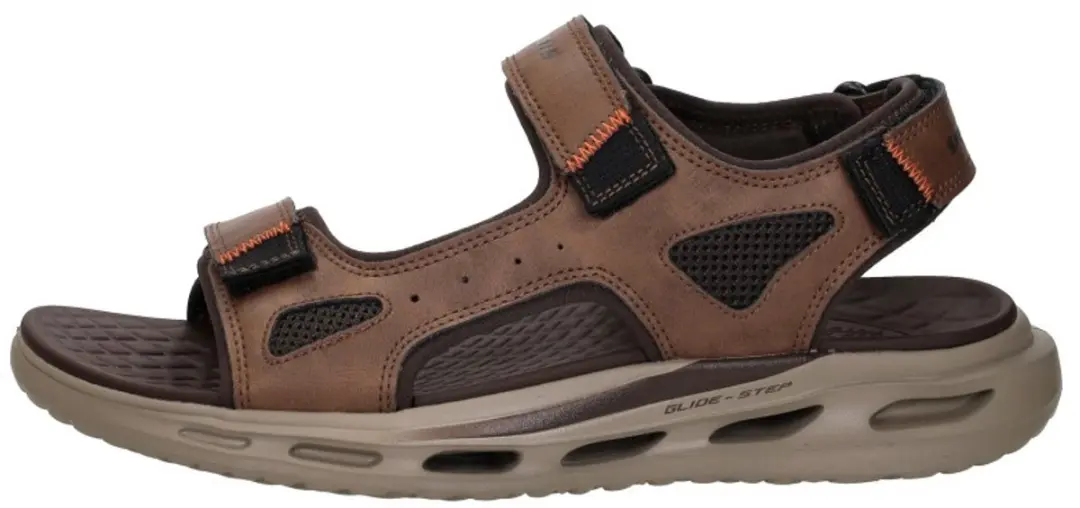 Skechers ORVAN SD - GAMBLE Heren Sandalen - Bruin - afbeelding 3 van 6