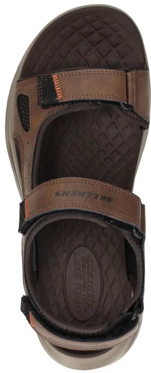 Skechers ORVAN SD - GAMBLE Heren Sandalen - Bruin - afbeelding 5 van 6