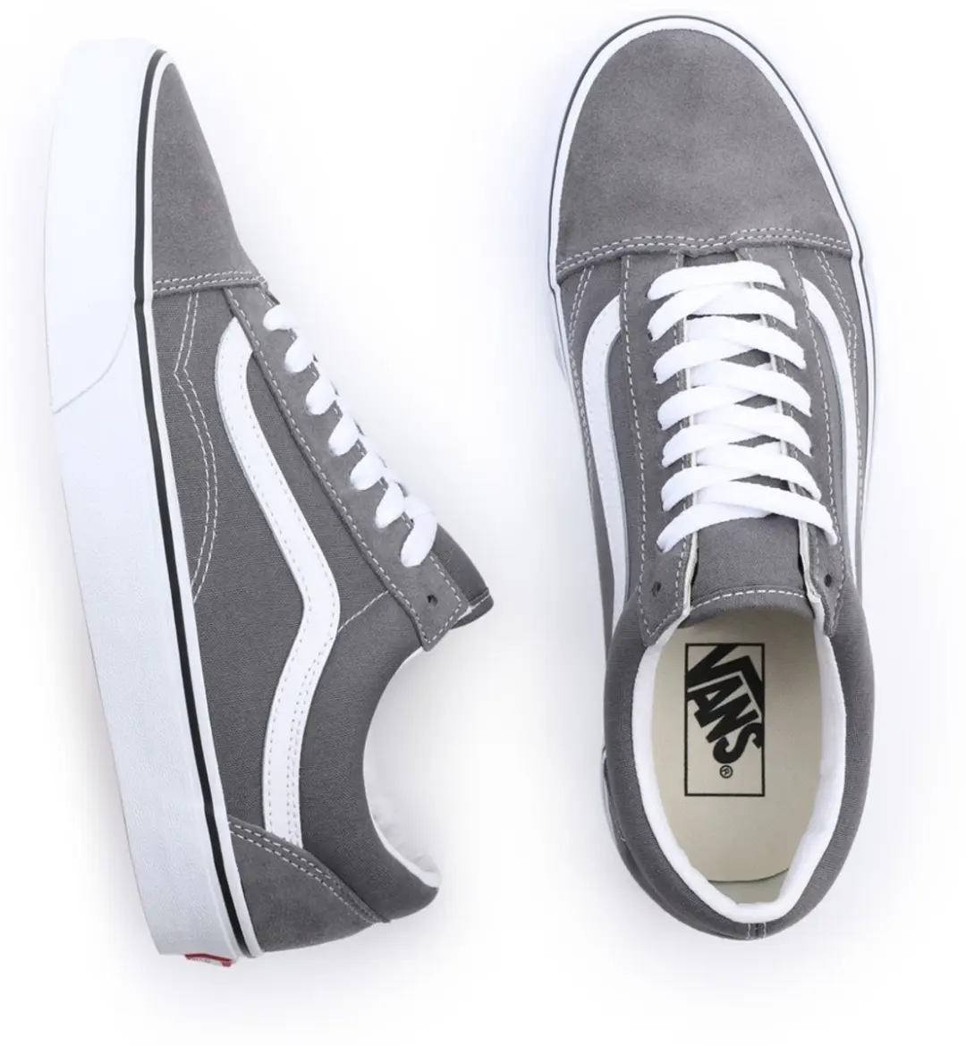 Vans Old Skool VN0A4BV5195 Sneakers - 39 - Grijs/Wit