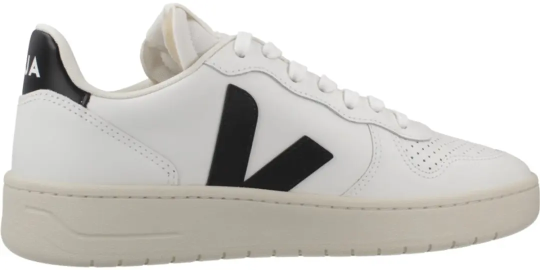 V10 WhiteBlack Leather Sneaker Wo