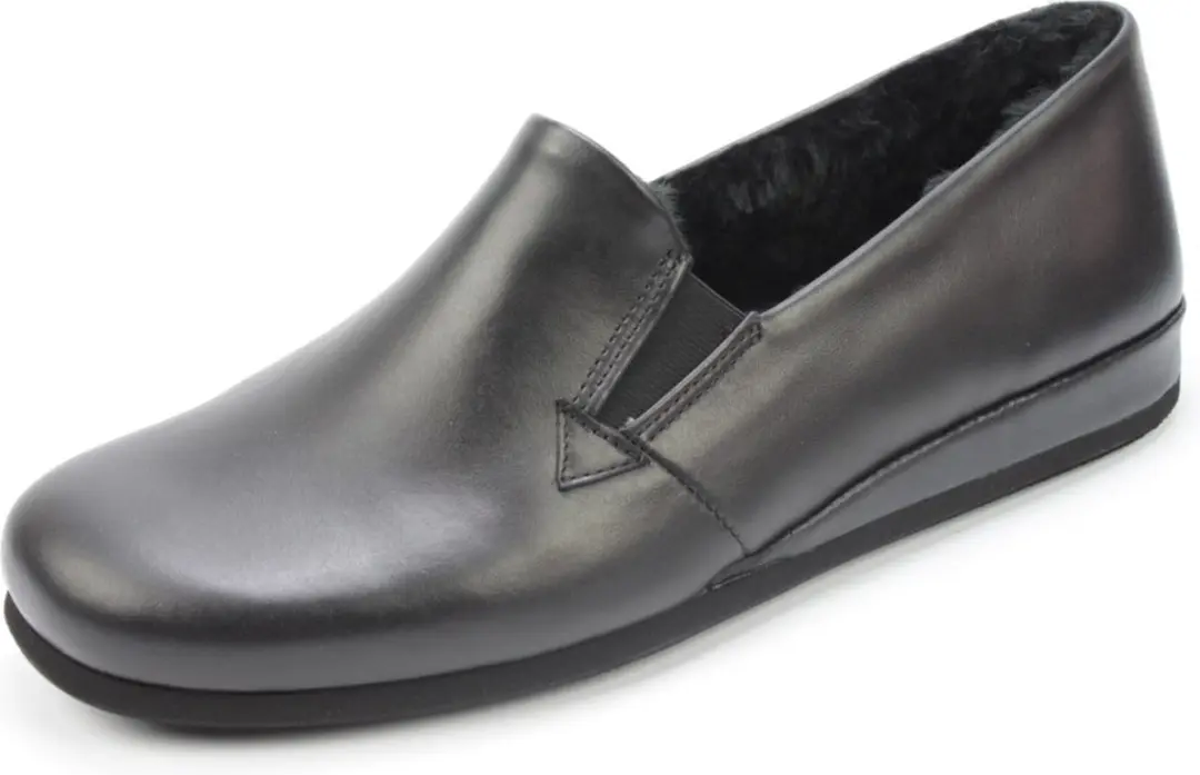 Rohde | Heren pantoffel | Zwart | 6420 / 90 | Maat 45