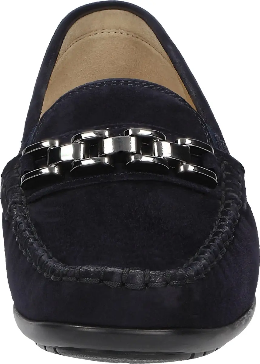 Sioux - CORTIZIA-727-H - Instappers - Kleur: Blauw - Maat: 38.5