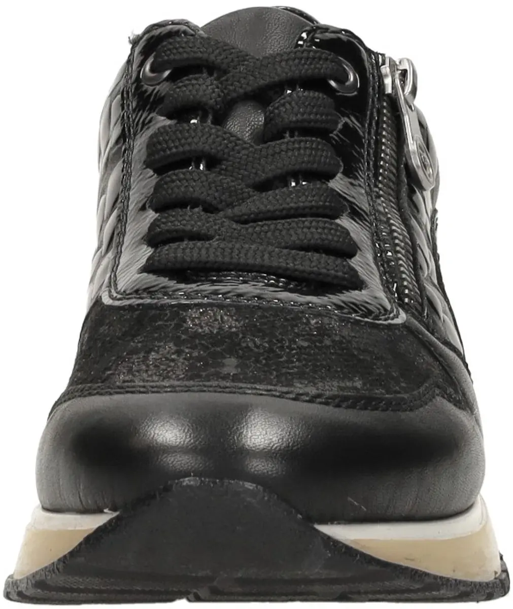 Rieker Sneakers zwart Synthetisch - Dames - Maat 39