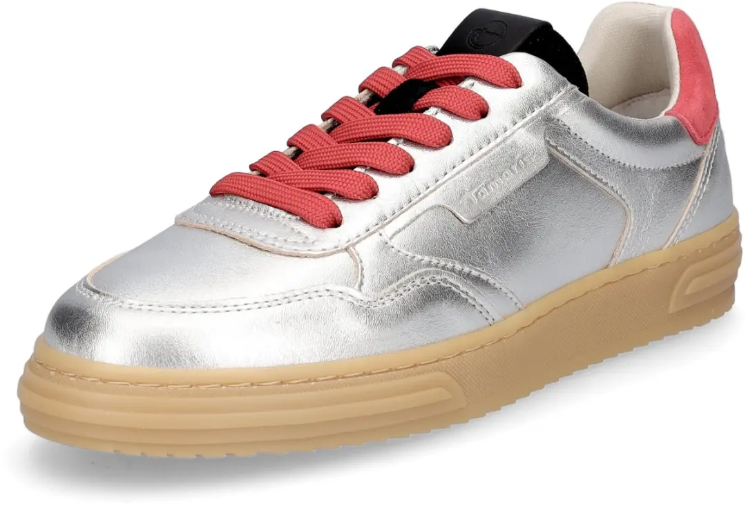 Tamaris 1-23617-42 948 Dames Lage Sneaker Damesschoenen M2361742 Zilver