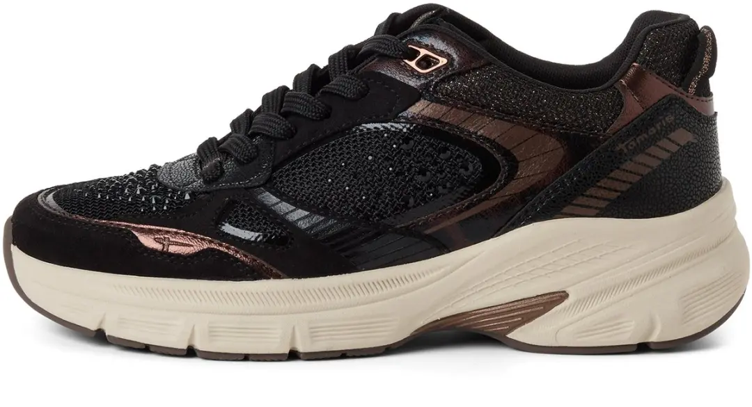 Tamaris 102503 Sneakers - Zwart - Maat 38 - afbeelding 2 van 6